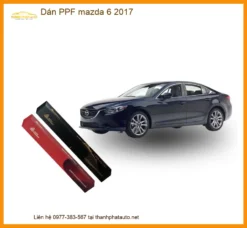 Miếng Dán Bảo Vệ Sơn PPF Mazda 6 2017 - Địa Chỉ Lắp Đặt Uy Tín TPHCM