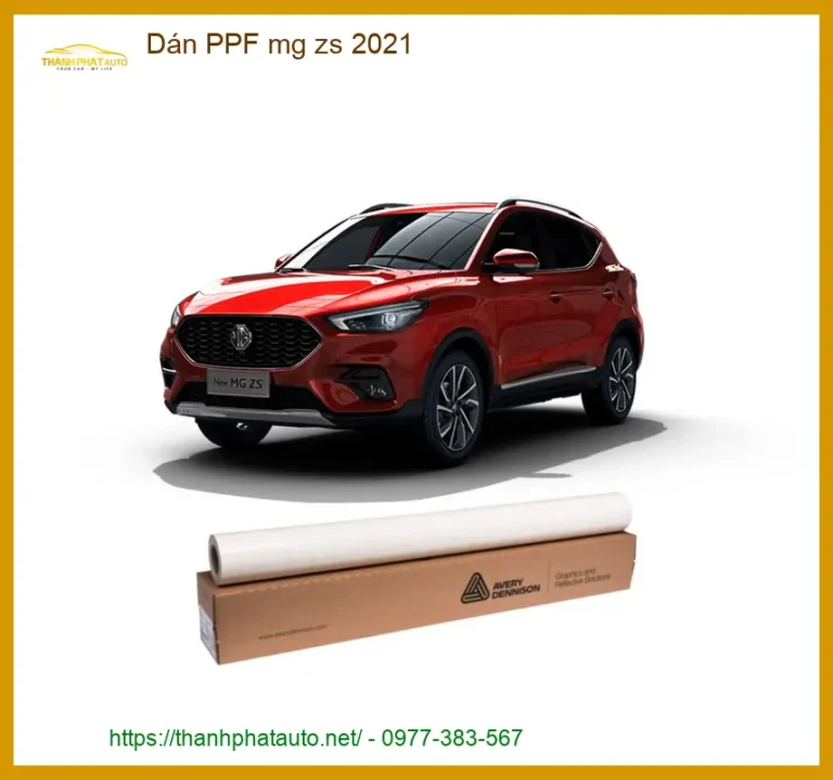 Dán Phim PPF Bảo Vệ Sơn Xe MG ZS 2021 - Địa Chỉ Thi Công Chính Hãng TPHCM