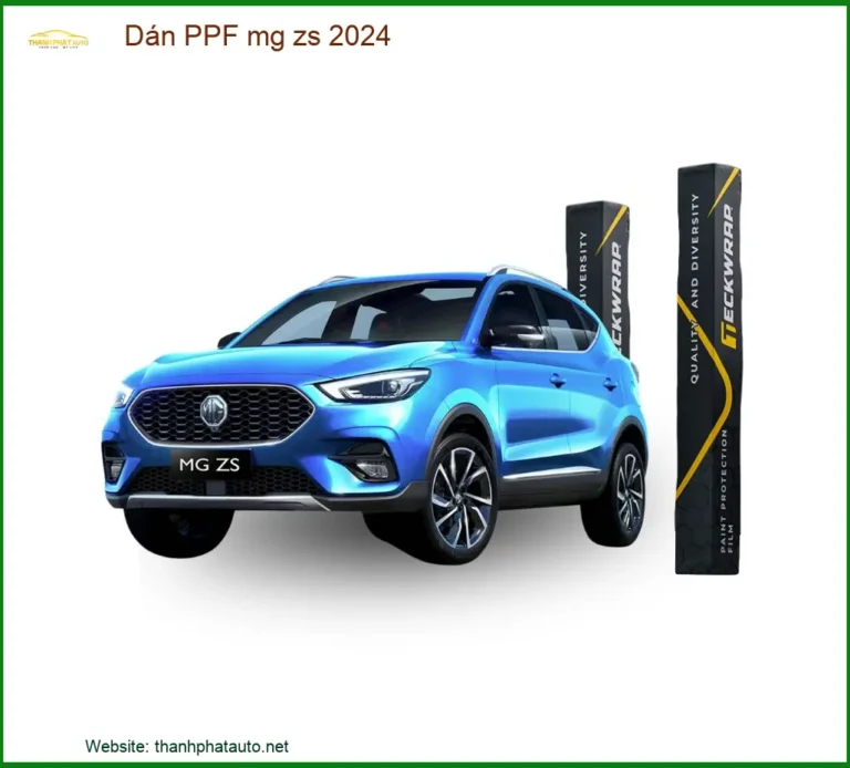 Dán Phim PPF Bảo Vệ Sơn MG ZS 2024 - Trung Tâm Thi Công Chính Hãng TPHCM