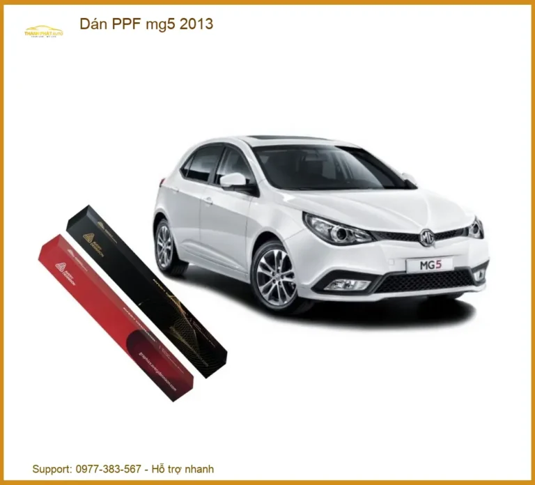 Dán Phim PPF Bảo Vệ Sơn MG5 2013 - Trung Tâm Lắp Đặt Chính Hãng Giá Tốt TPHCM