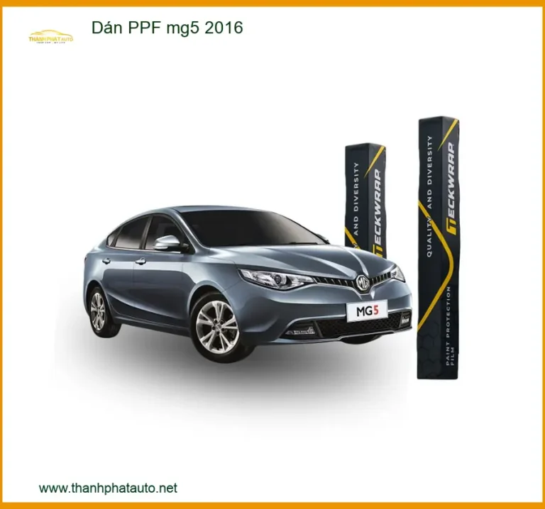 Dán PPF MG5 2016 - Địa Chỉ Thi Công Uy Tín TPHCM