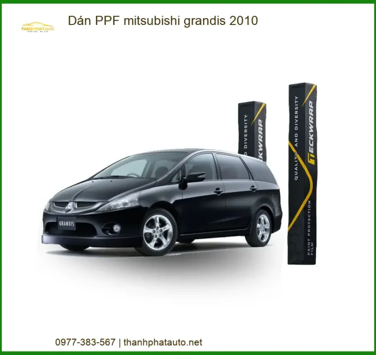 Dán PPF Mitsubishi Grandis 2010 - Trung Tâm Thi Công Chính Hãng TPHCM