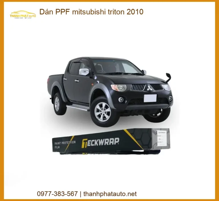 Dán Phim PPF Bảo Vệ Sơn Mitsubishi Triton 2010 - Trung Tâm Gắn Chính Hãng TPHCM
