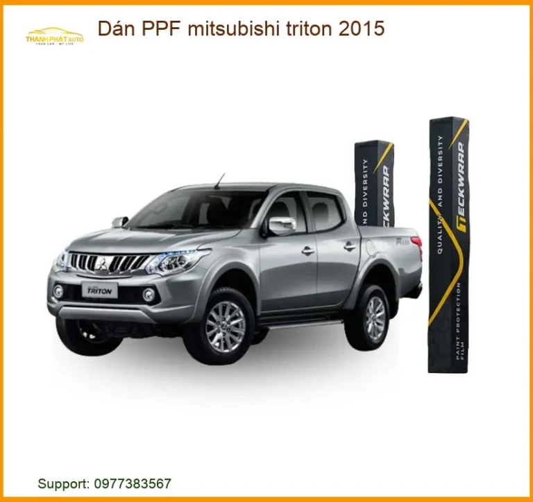 Dán Phim PPF Mitsubishi Triton 2015 - Trung Tâm Thi Công Uy Tín TPHCM