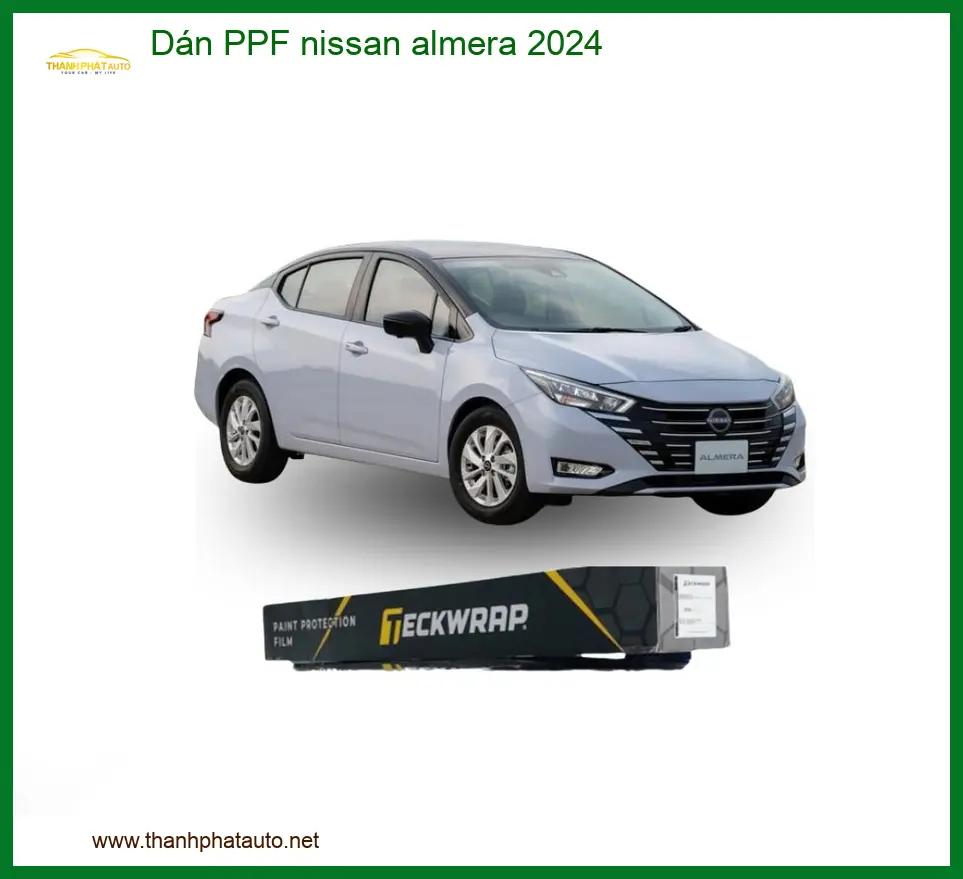Dán PPF Nissan Almera 2024 - Nơi Chuyên Nâng Cấp & Thi Công PPF Chính Hãng TPHCM