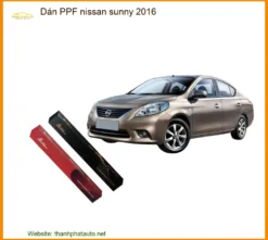 Dán PPF Bảo Vệ Sơn Nissan Sunny 2016 - Địa Chỉ Lắp Đặt Uy Tín TPHCM