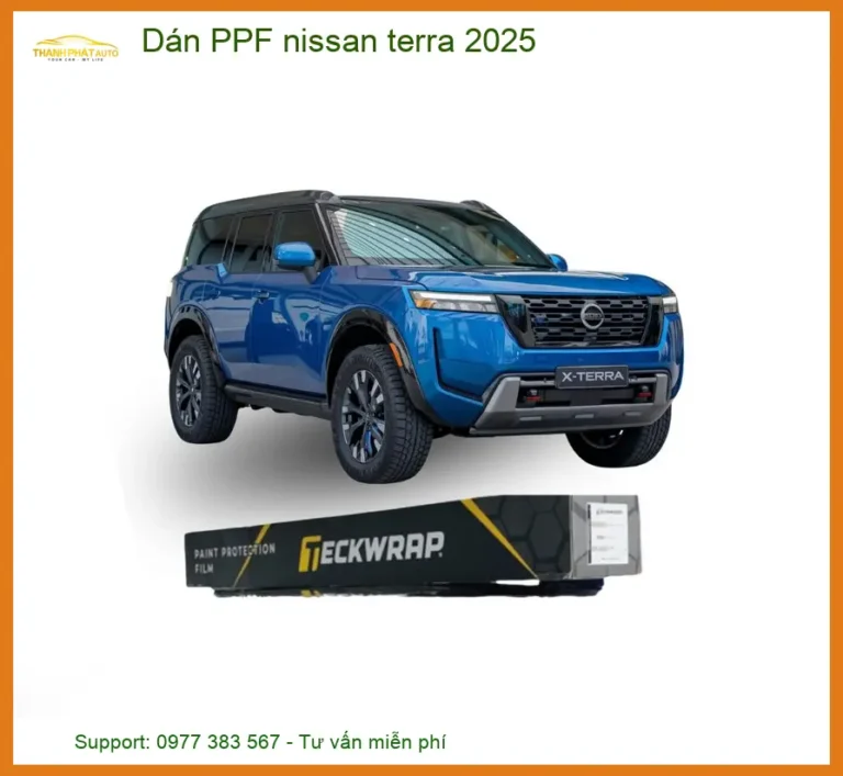 Dán PPF Nissan Terra 2025 - Trung Tâm Thi Công Uy Tín TPHCM
