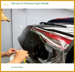 Địa Chỉ Dán PPF Ô Tô ppf ô tô Teckwrap Huyện Nhà Bè - Thi Công Chuyên Nghiệp