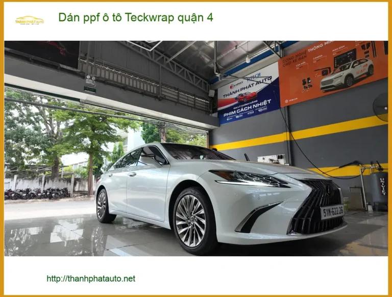 Địa Chỉ Dán PPF Ô Tô ppf ô tô Teckwrap quận 4 - Thi Công Chuyên Nghiệp