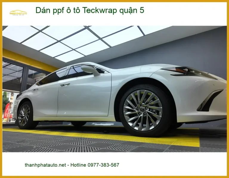 Trung Tâm Dán PPF Ô Tô ppf ô tô Teckwrap quận 5 - Thi Công Chuyên Nghiệp