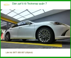 Trung Tâm Dán PPF Ô Tô ppf ô tô Teckwrap quận 7 - Thi Công Chuyên Nghiệp