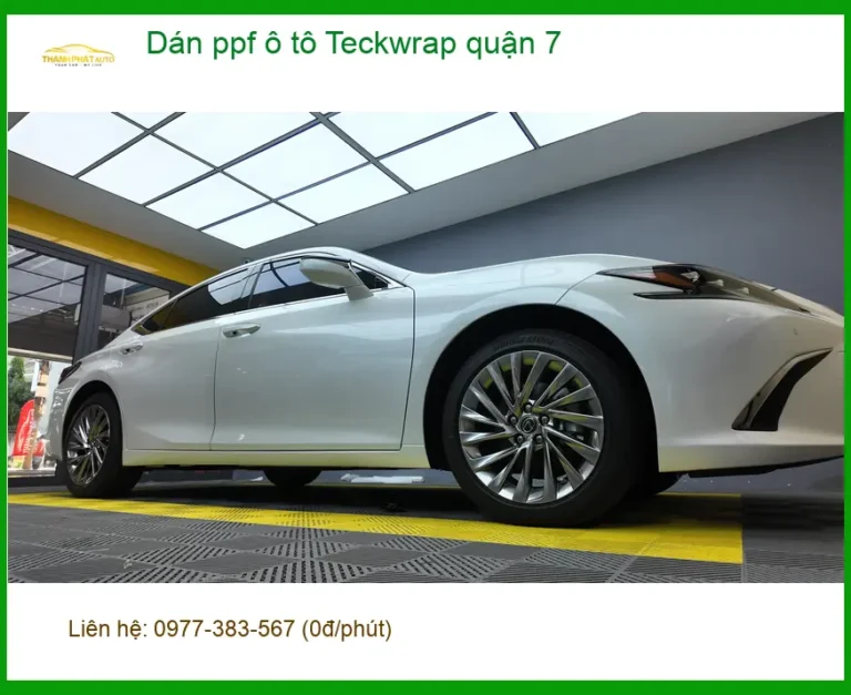 Trung Tâm Dán PPF Ô Tô ppf ô tô Teckwrap quận 7 - Thi Công Chuyên Nghiệp