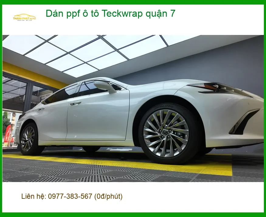 Trung Tâm Dán PPF Ô Tô ppf ô tô Teckwrap quận 7 - Thi Công Chuyên Nghiệp