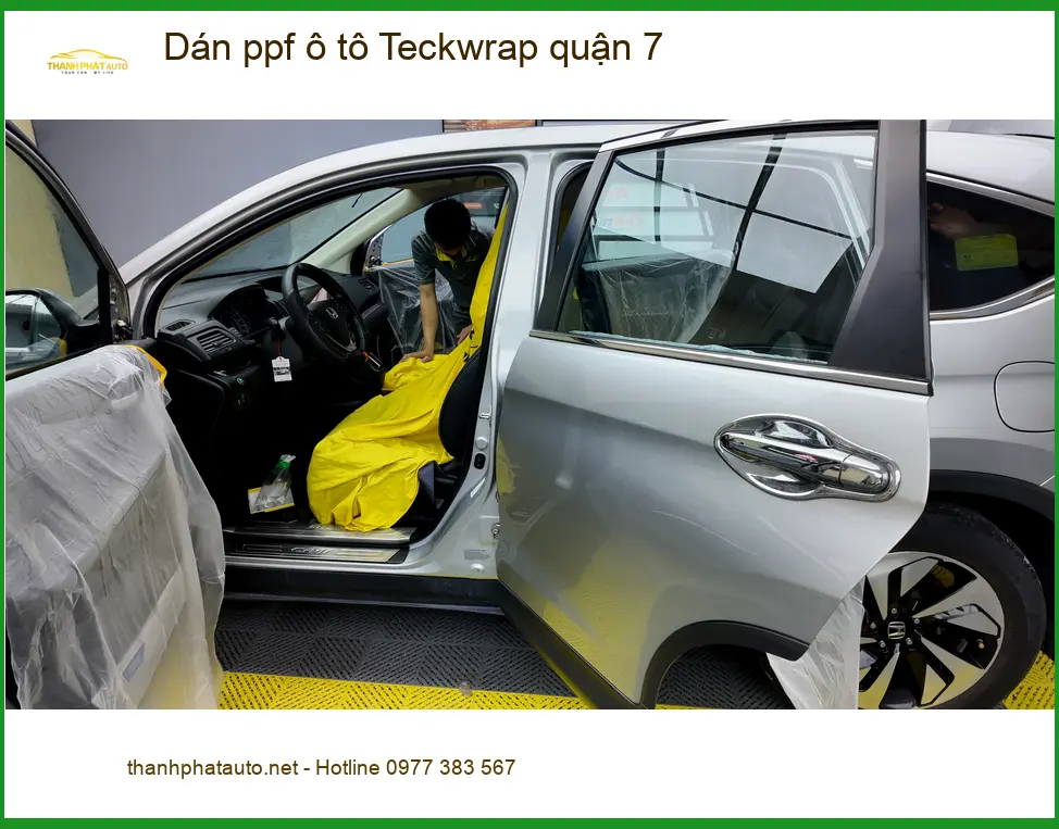 Trung Tâm Dán PPF Ô Tô ppf ô tô Teckwrap quận 7 - Thi Công Chuyên Nghiệp ảnh thực tế 2