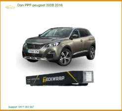 Dán PPF Chống Xước Peugeot 3008 2016 - Đơn Vị Nâng Cấp Uy Tín Chất Lượng TPHCM