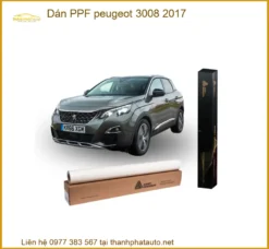 Dán PPF Peugeot 3008 2017 - Nơi Lắp Đặt Giá Tốt TPHCM