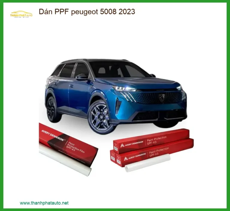 Dán PPF Peugeot 5008 2023 - Trung Tâm Lắp Đặt Chính Hãng Giá Tốt TPHCM