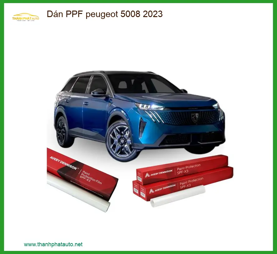 Dán PPF Peugeot 5008 2023 - Trung Tâm Lắp Đặt Chính Hãng Giá Tốt TPHCM