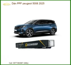 Dán PPF Bảo Vệ Sơn Peugeot 5008 2025 - Trung Tâm Thi Công Uy Tín TPHCM