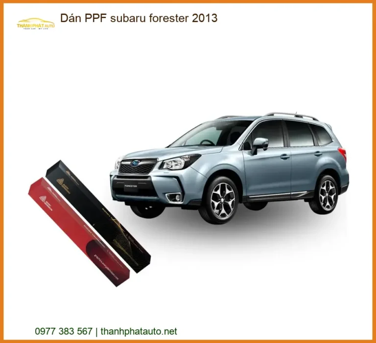 Dán Phim PPF Bảo Vệ Sơn Subaru Forester 2013 - Địa Chỉ Lắp Đặt Uy Tín TPHCM