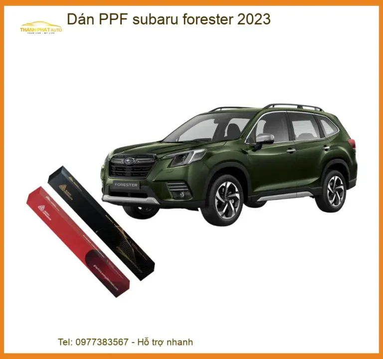 Dán PPF Subaru Forester 2023 - Trung Tâm Lắp Đặt Chính Hãng Giá Tốt TPHCM