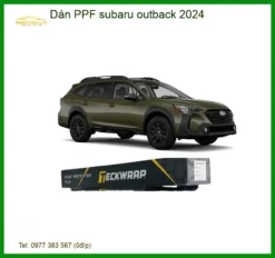 Dán Phim PPF Bảo Vệ Sơn Subaru Outback 2024 - Trung Tâm Thi Công Chính Hãng TPHCM