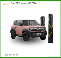 Dán Phim Bảo Vệ Sơn PPF Vinfast VF3 2024 - Địa Chỉ Lắp Đặt Uy Tín TPHCM