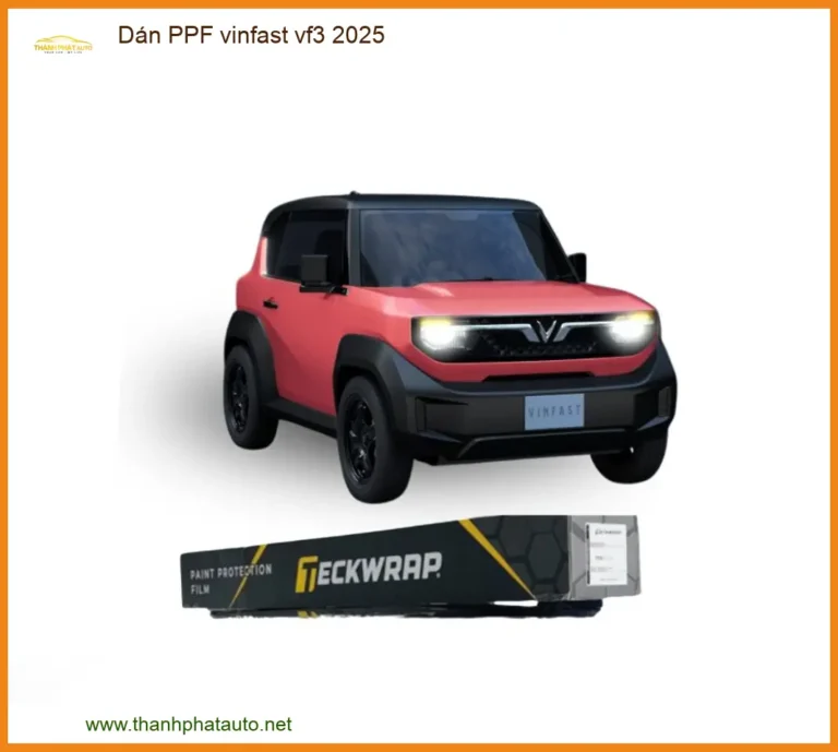 Dán Phim PPF VinFast VF3 2025 - Trung Tâm Lắp Đặt Uy Tín TPHCM