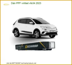 Dán PPF VinFast VF e34 2023 - Địa Chỉ Gắn Chính Hãng & Uy Tín Nhất TPHCM