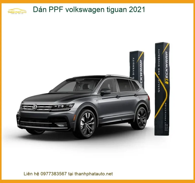 Dán PPF Volkswagen Tiguan 2021 - Địa Chỉ Thi Công Uy Tín TPHCM