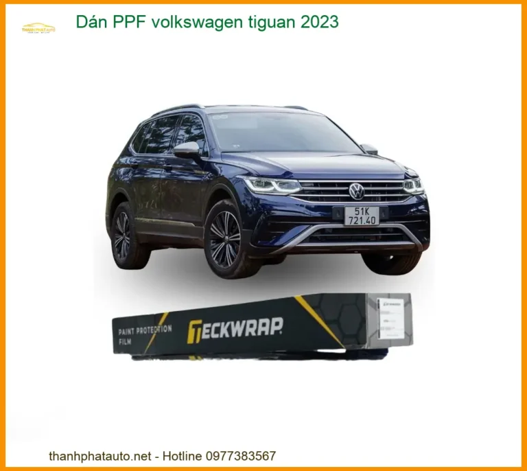 Dán PPF Volkswagen Tiguan 2023 - Trung Tâm Chuyên Thi Công PPF Uy Tín TPHCM