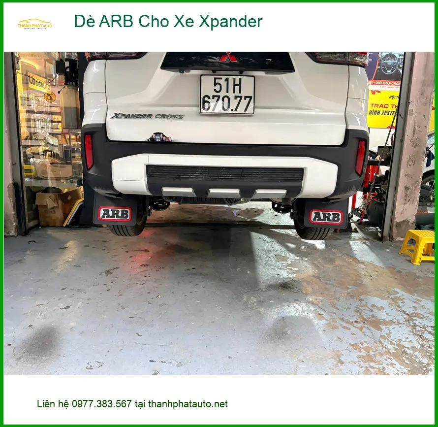 Anh Minh lắp Dè ARB cho Xpander tại Bình Chánh để bảo vệ gầm xe hiệu quả ảnh thực tế 3