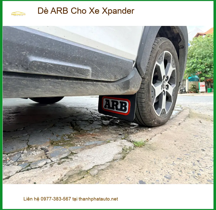 Anh Cường lắp Dè ARB Cho Xe Xpander Quận 7 để bảo vệ gầm xe khi đi đường xấu