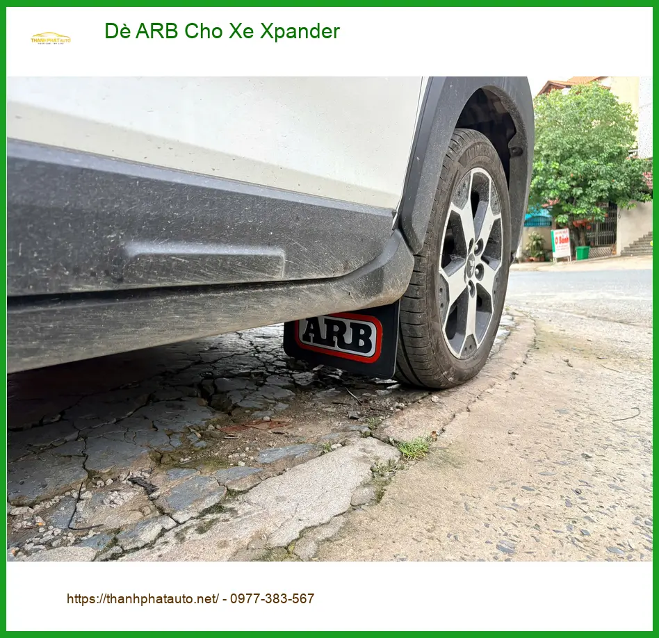 Anh Cường lắp Dè ARB Cho Xe Xpander Quận 7 để bảo vệ gầm xe khi đi đường xấu ảnh thực tế 2