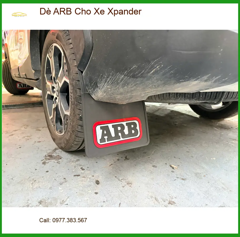 Anh Cường lắp Dè ARB Cho Xe Xpander Quận 7 để bảo vệ gầm xe khi đi đường xấu ảnh thực tế 3