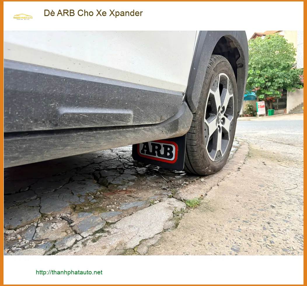 Anh Kiên lắp dè ARB cho Xpander ở Hóc Môn để bảo vệ thân xe khi đi đường đất ảnh thực tế 4