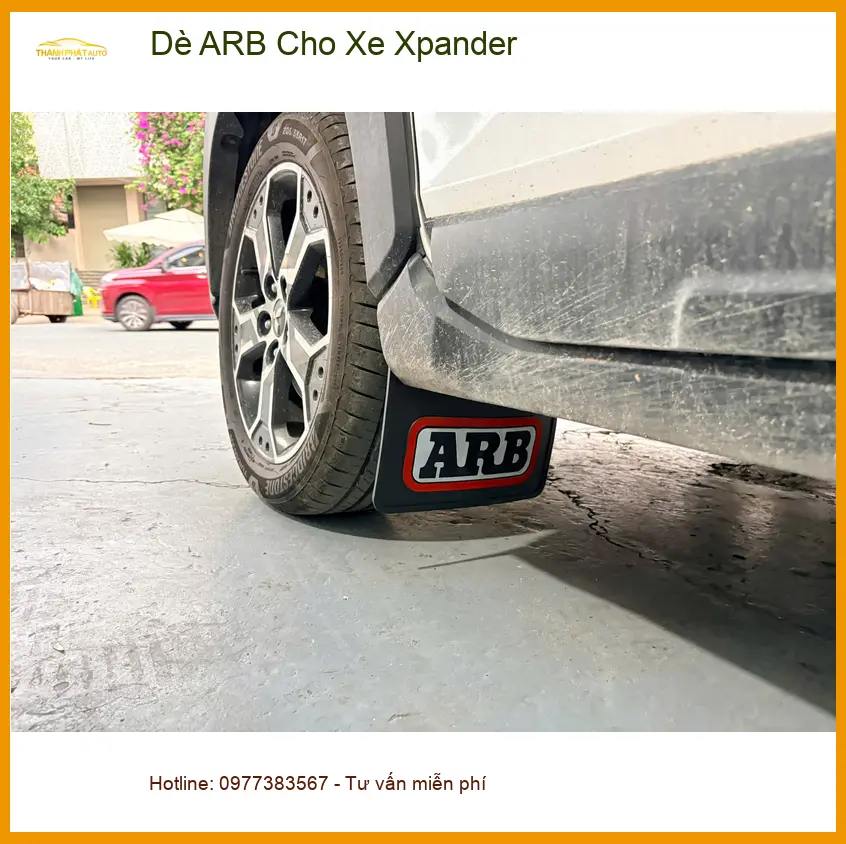 Anh Quang Minh lắp Dè ARB cho Xpander ở Quận 2, hạn chế bắn bùn hiệu quả ảnh thực tế 3
