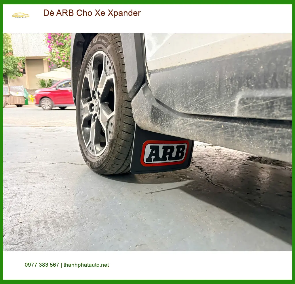 Chú Cường lắp Dè ARB cho Xpander tại Quận 8 để bảo vệ thân xe tốt hơn ảnh thực tế 2