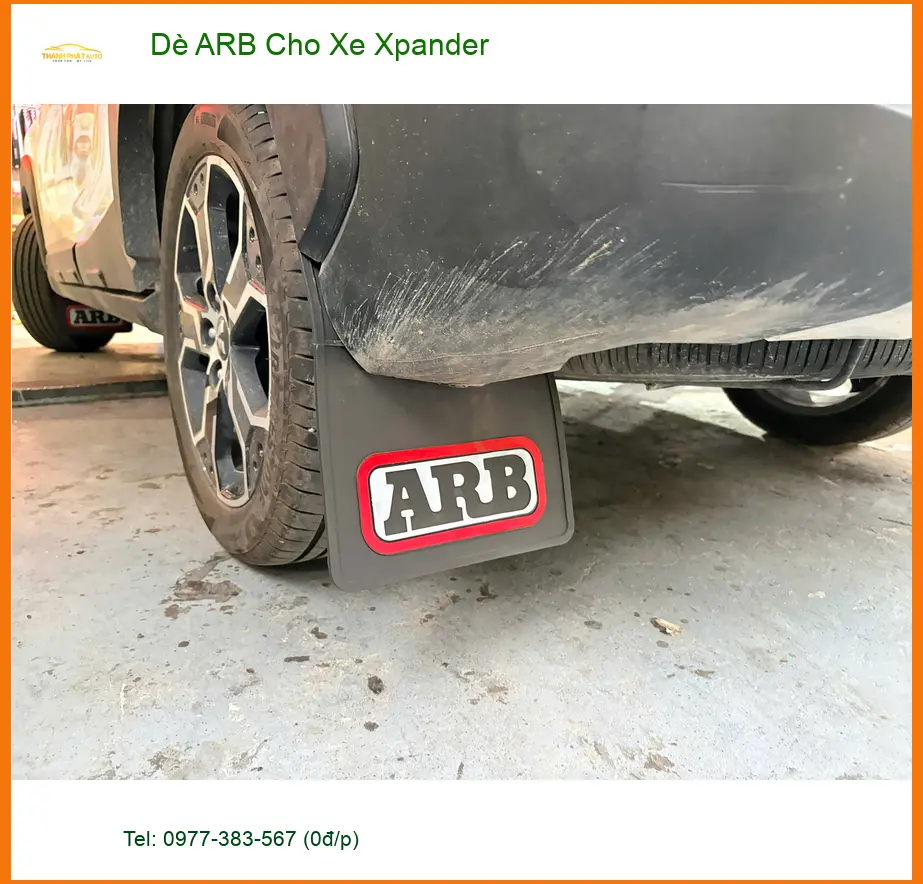 Chú Cường lắp Dè ARB cho Xpander tại Quận 8 để bảo vệ thân xe tốt hơn ảnh thực tế 3