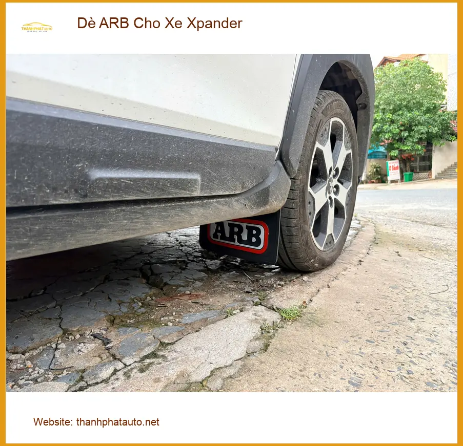 Chú Cường lắp Dè ARB cho Xpander tại Quận 8 để bảo vệ thân xe tốt hơn ảnh thực tế 4