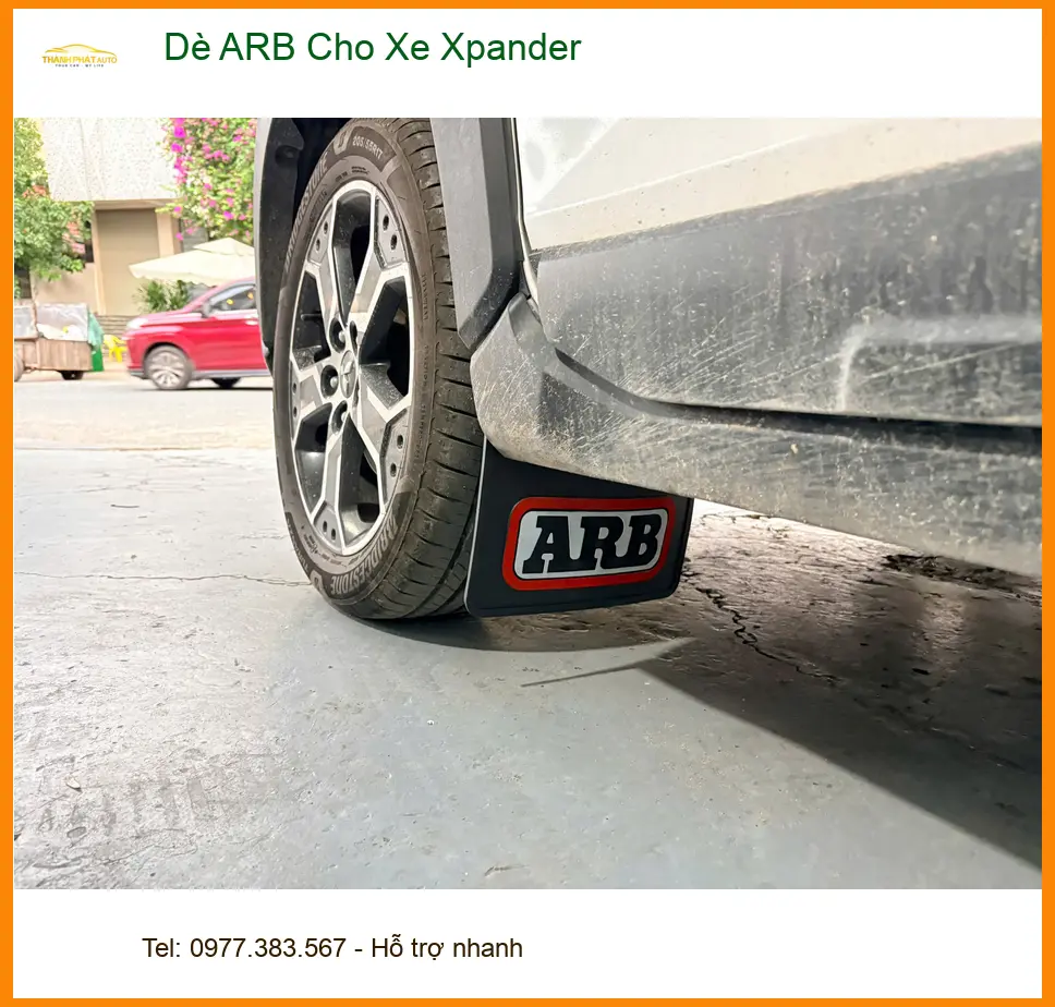 Chú Đông gắn Dè ARB cho Xpander ở Tân Phú chống văng sình lầy