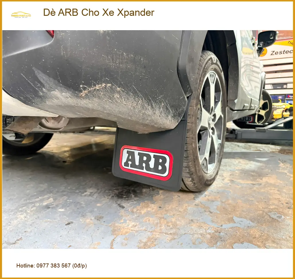 Chú Đông gắn Dè ARB cho Xpander ở Tân Phú chống văng sình lầy ảnh thực tế 4
