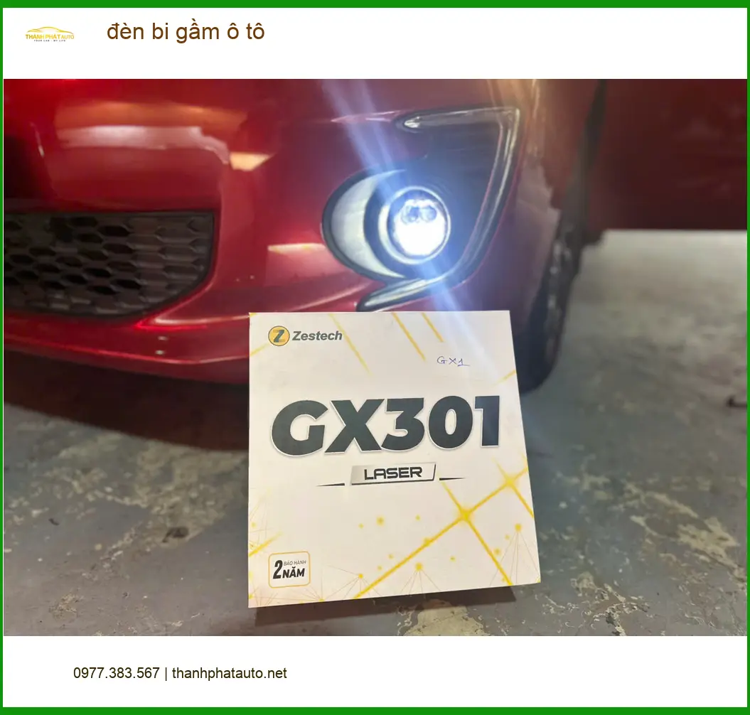 Anh Quang độ đèn bi gầm ô tô Honda CRV tại Quận 2 vì đèn zin kém sáng