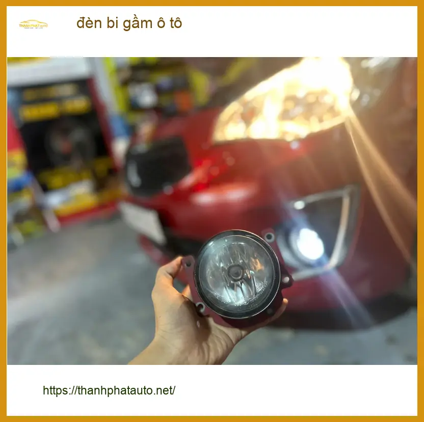 Anh Long độ đèn bi gầm ô tô Hyundai Kona Quận 12 tăng sáng hiệu quả ảnh thực tế 3