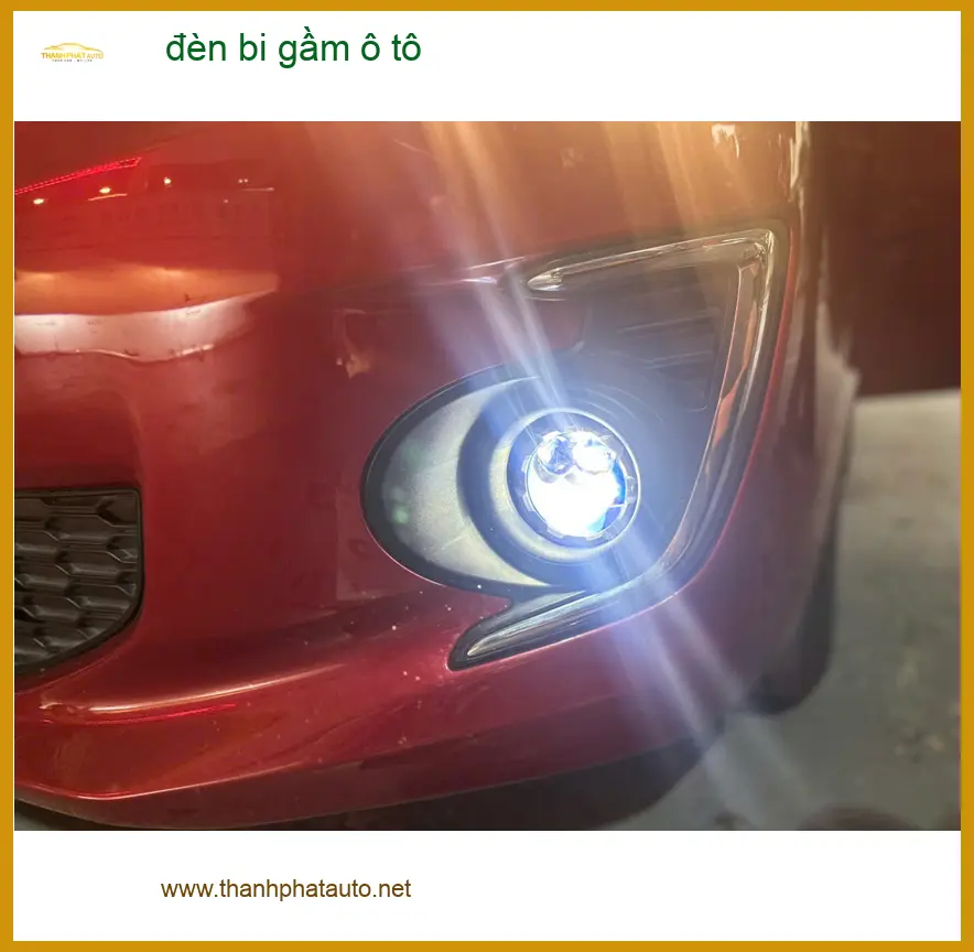 Anh Long độ đèn bi gầm ô tô Hyundai Kona Quận 12 tăng sáng hiệu quả ảnh thực tế 5