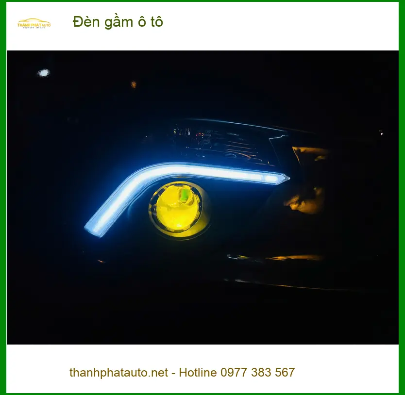 Chú Sáng độ đèn gầm ô tô Honda CR-V tại Quận 7 để cải thiện tầm nhìn tối