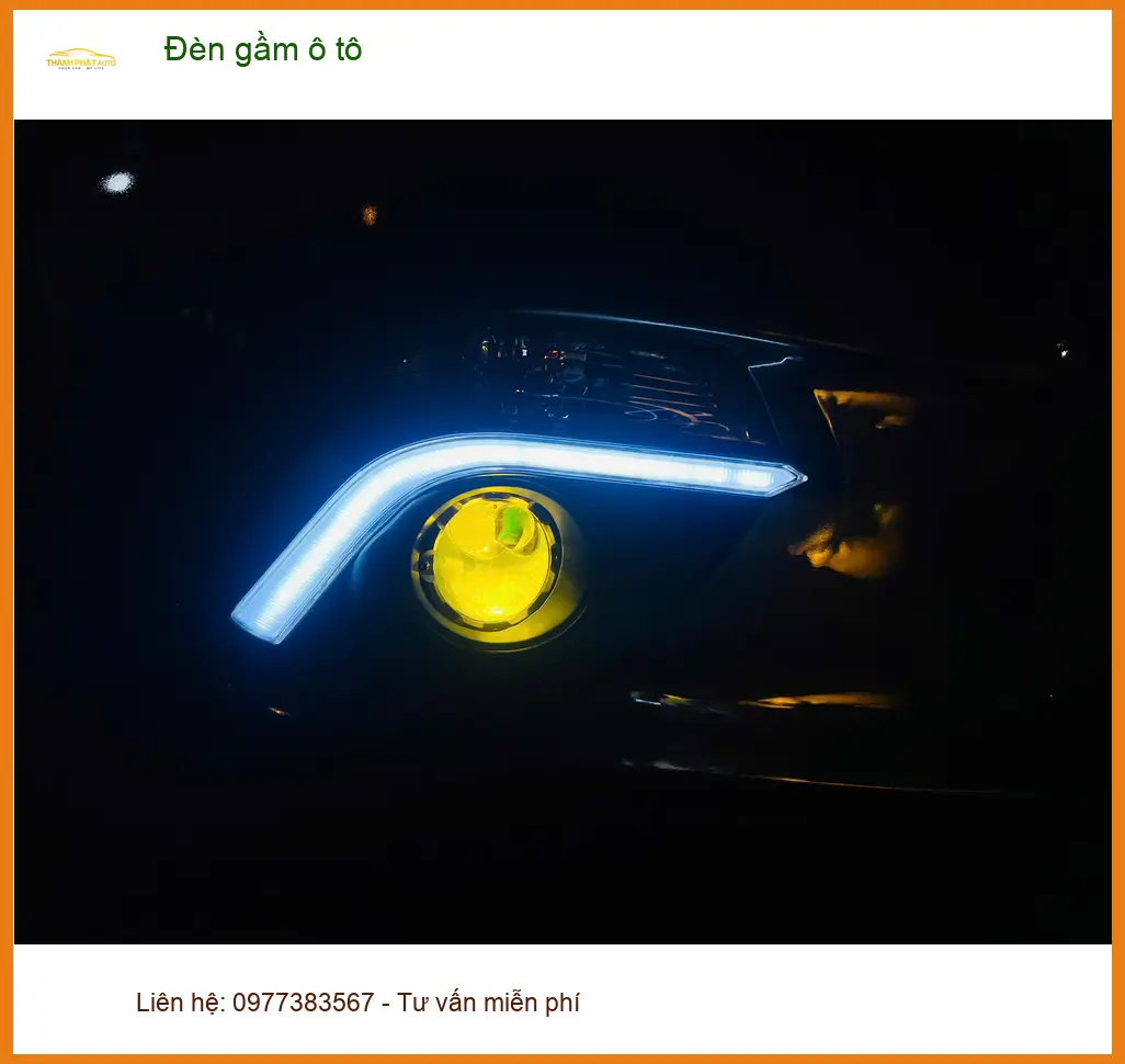 Chú Tùng lắp đèn gầm ô tô Mazda CX-5 tại Quận Tân Phú cải thiện tầm nhìn ảnh thực tế 2
