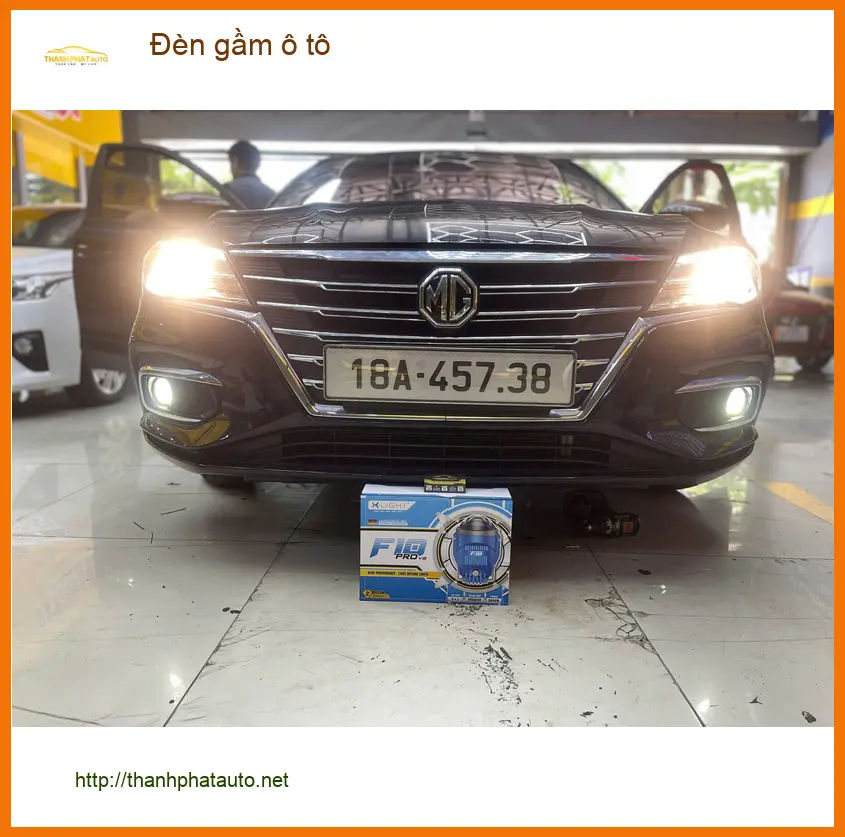 Chú Minh lắp đèn gầm ô tô Hyundai Creta tại Quận 12 vì đèn yếu