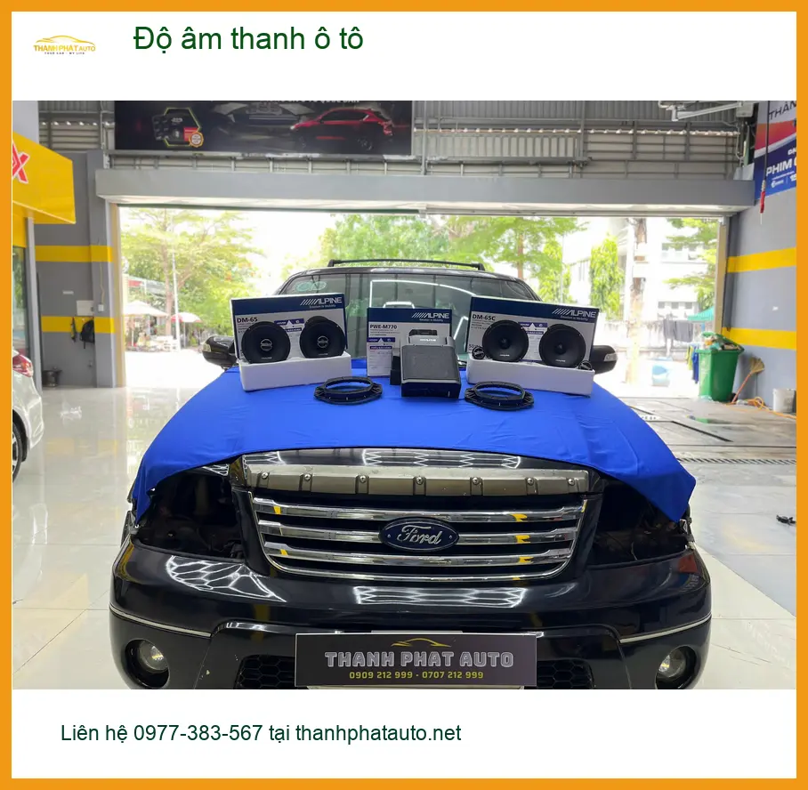 Anh Dũng độ âm thanh ô tô Hyundai Creta tại Bình Chánh để nghe nhạc hay