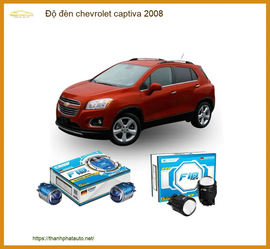 Độ đèn Chevrolet Captiva 2008 - Trung Tâm Nâng Cấp Chính Hãng TPHCM
